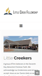 Mobile Screenshot of littlecreekfellowship.com